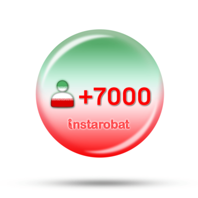 7000 فالوور ایرانی اینستاگرام
