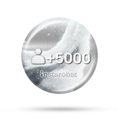 ۵۰۰۰ فالوور میکس ایرانی و خارجی نقره ای