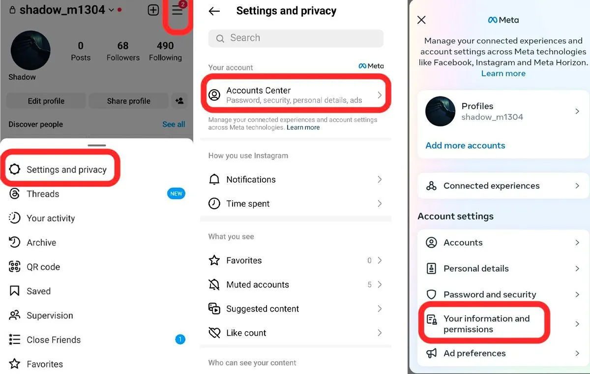 چگونه اکسپلور اینستاگرام را ریست کنیم