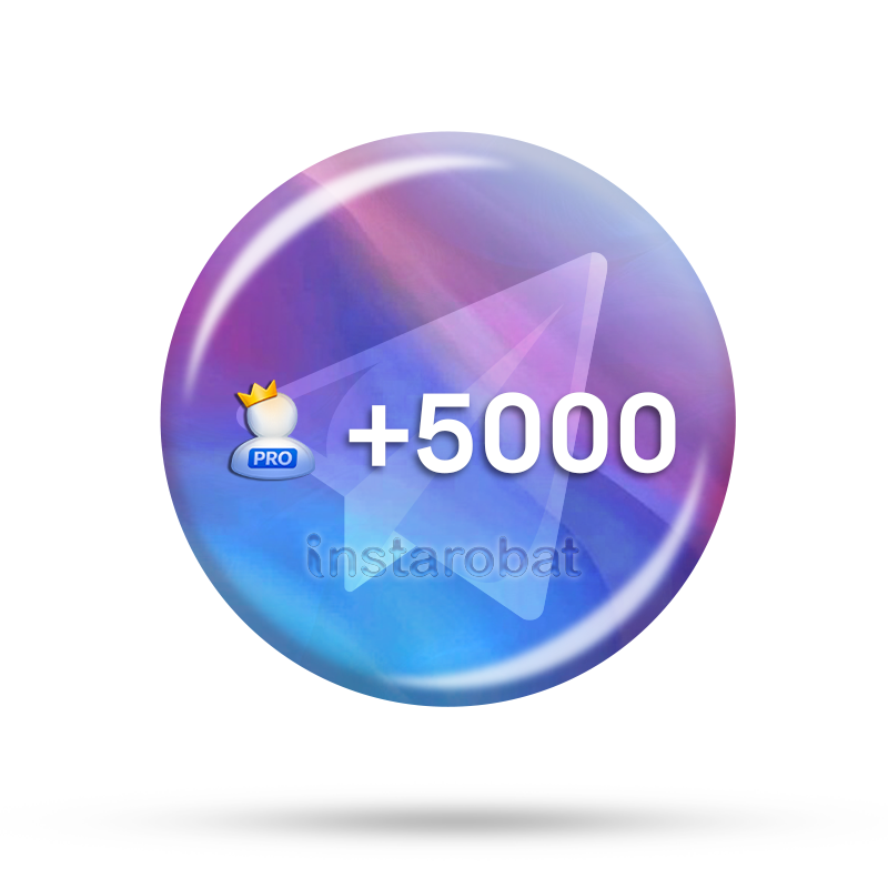 5000 ممبر پرمیوم تلگرام