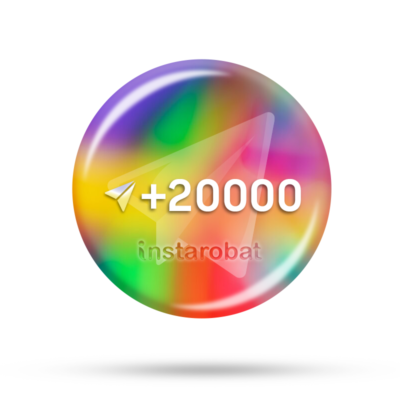 20000 اشتراک گذاری پست کانال تلگرام