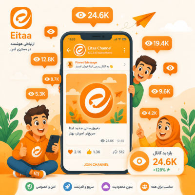 افزایش بازدید تک پست کانال ایتا | اینستاربات افزایش بازدید تک پست کانال ایتا